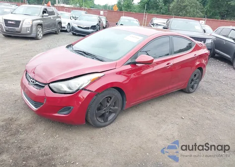 2011 Hyundai Elantra Gls (Ulsan Plant) from USA, damaged, VIN KMHDH4AE6BU139245